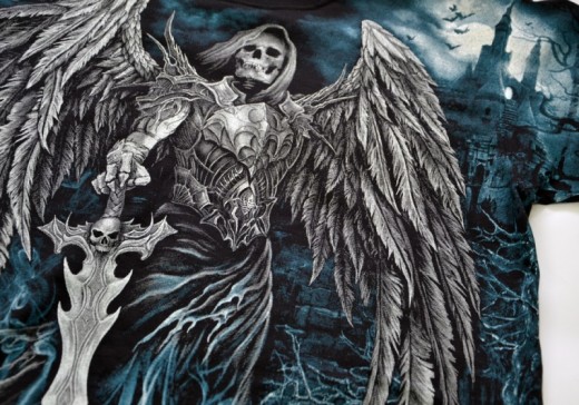 &quot;Grim Reaper&quot; T-shirt