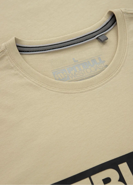 PIT BULL &quot;Hilltop&quot; T-shirt 170 - sand