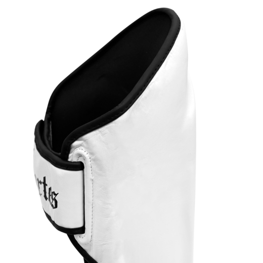 Leather shin and foot protectors Cohortes &quot;Magna Armis&quot; - white