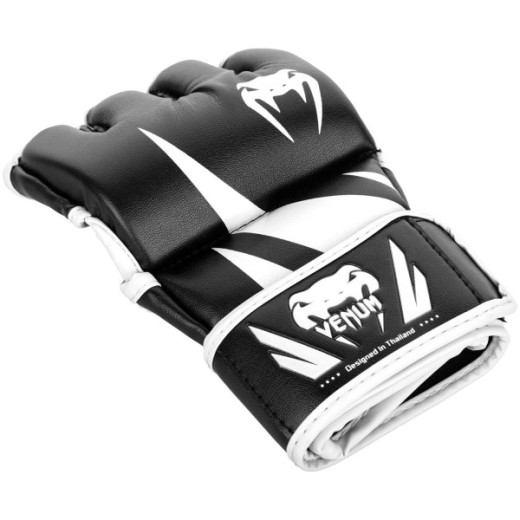 Venum Challenger Thumbless MMA Gloves - White / Black