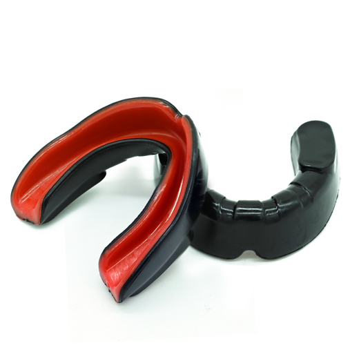 Cohortes &quot;Complex&quot; single jaw mouthguard - red and black