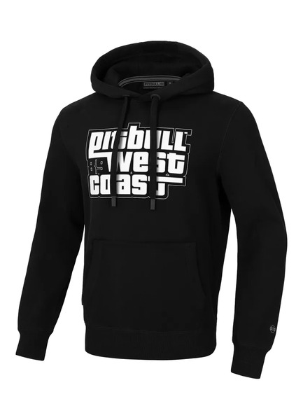 Men&#39;s hoodie PIT BULL &quot;MOST WANTED&quot; - black