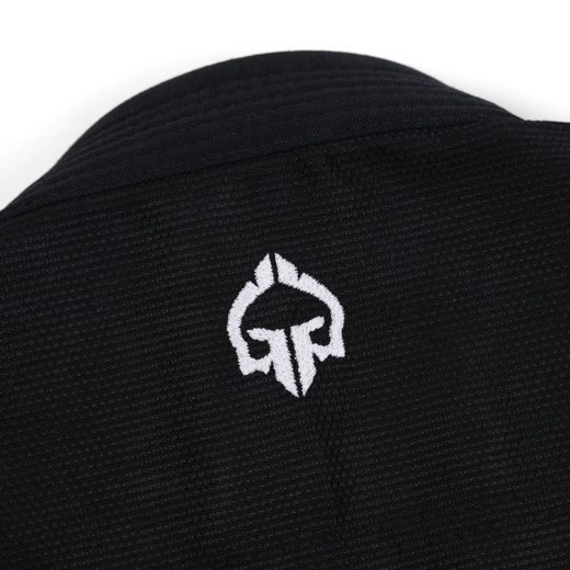 BJJ Ground Game GI &quot;SPARTAN&quot; Kids Kimono - Black