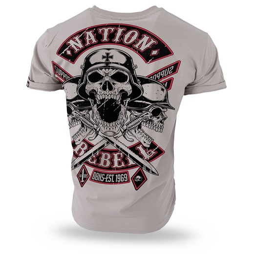 Koszulka T-shirt Dobermans Aggressive "Nation Rebell TS184" - beżowa