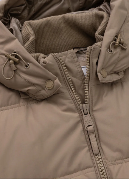 Men&#39;s winter jacket with hood PIT BULL &quot;DUNCAN&quot; - sand