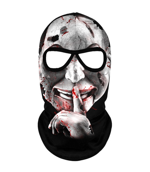 Octagon Be quiet or be death balaclava 