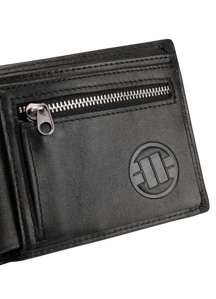 PIT BULL &quot;National City 2&quot; leather wallet - black