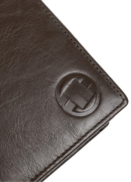 PIT BULL &quot;Paway&quot; Leather Wallet - Brown