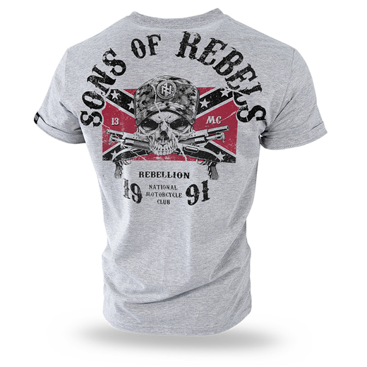 Koszulka T-shirt Dobermans Aggressive "Sons of Rebels TS196" - szara