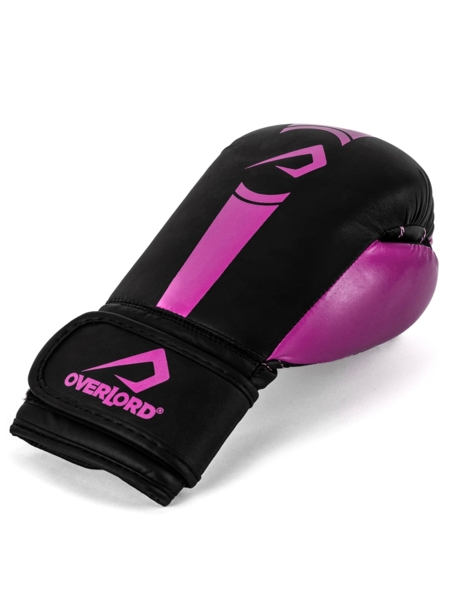 Boxing gloves for children Overlord &quot;Boxer&quot; - black / pink