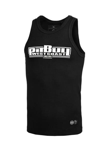 Men&#39;s Pit Bull Rib Classic Boxing Tank Top - black