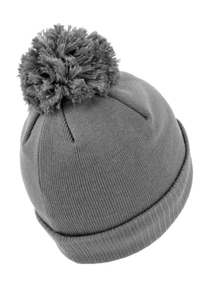 Winter hat PIT BULL &quot;Bubble Small Logo &#39;21&quot; - gray