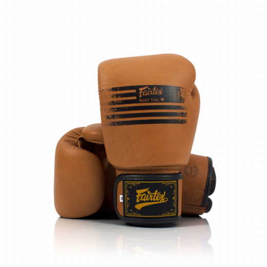 FAIRTEX BGV21 BOXING GLOVES (raw brown) &quot;Legacy