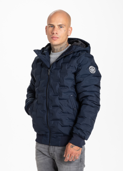 Winter jacket PIT BULL &quot;Carver&quot; &#39;21 - navy blue