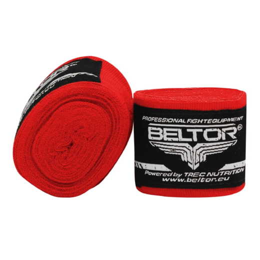 Boxing wraps Beltor 3m elastic - red