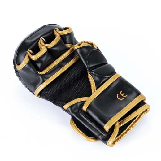 Bushido E1v9G Master Gold MMA Training Gloves - Black/Gold