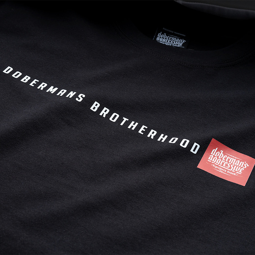 T-shirt Dobermans Aggressive &#39;Brotherhood TS333&#39; - navy blue