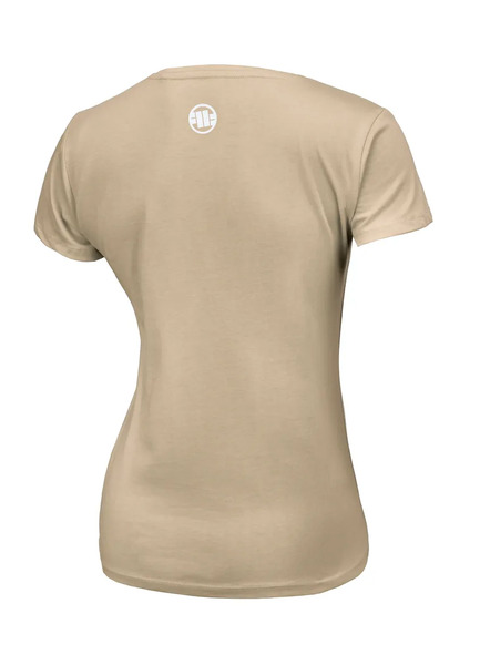 PIT BULL &quot;BRUSH&quot; women&#39;s t-shirt - sand