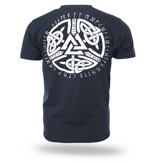 T-shirt Dobermans Aggressive &quot;North Valknut TS324D&quot; - navy blue