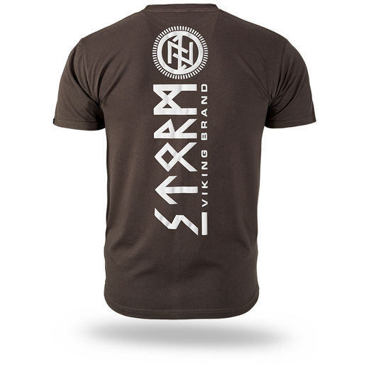 Koszulka T-shirt Dobermans Aggressive "Rough Sea" TS346 - brązowa