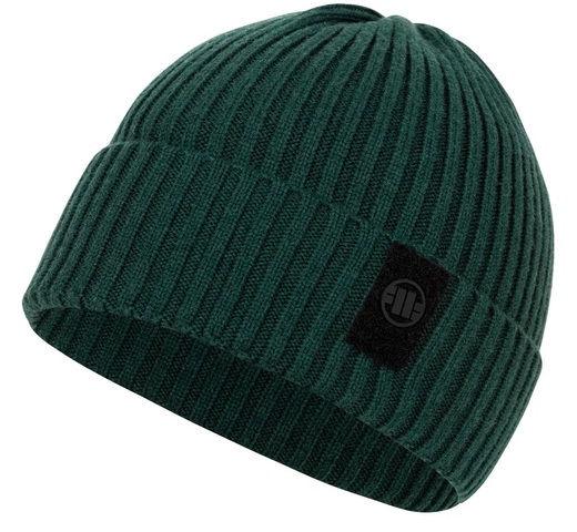 PIT BULL Winter Hat &quot;Velcro Logo&quot; - Green