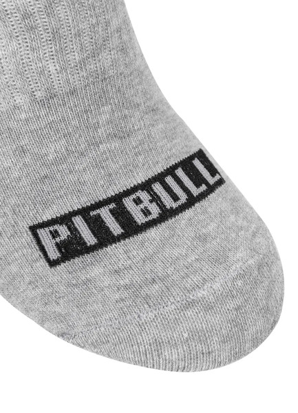 High Ankle Pitbull Thin 3-pack socks - black