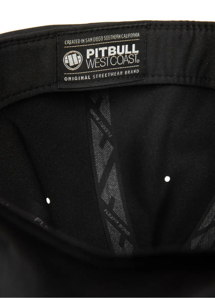 PIT BULL Full Cap Stretch Hilltop - black