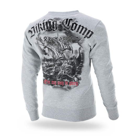 Dobermans Aggressive &quot;CLASSIC VIKING COMP&quot; BC300 sweatshirt - gray