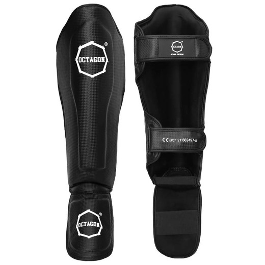 Octagon &quot;Kevlar&quot; shin and foot pads - black