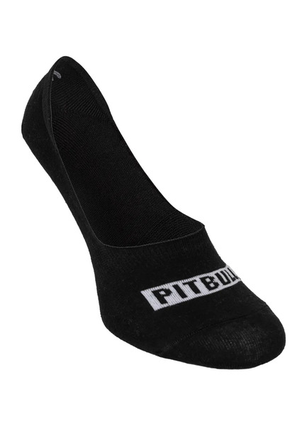 Pitbull thin foot socks 3-pack - black