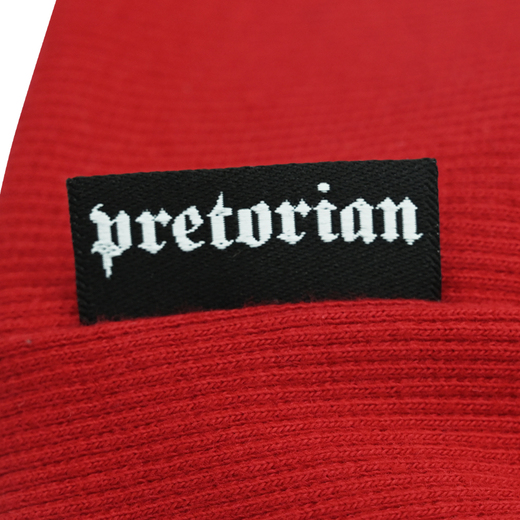 Beanie Pretorian "Shield - PS" - red