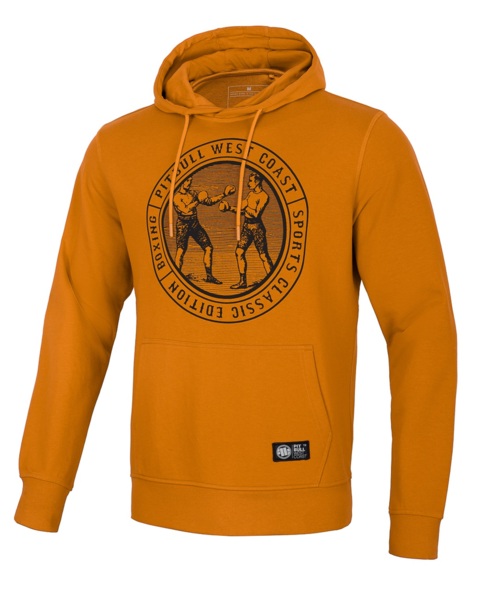 PIT BULL Hoodie &quot;Vintage Boxing&quot; &#39;22 - honey yellow