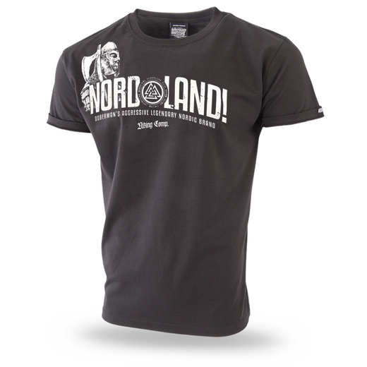 T-shirt Dobermans Aggressive &quot;NORDLAND&quot; TS284F - brown