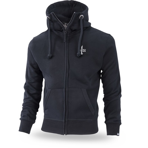 Dobermans Aggressive Zip Hoodie &quot;Nation Rebell BZ184&quot; - black