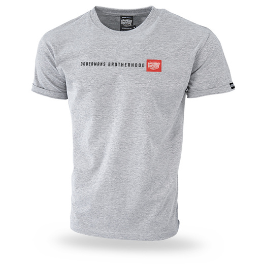 T-shirt Dobermans Aggressive BROTHERHOOD TS333 - gray