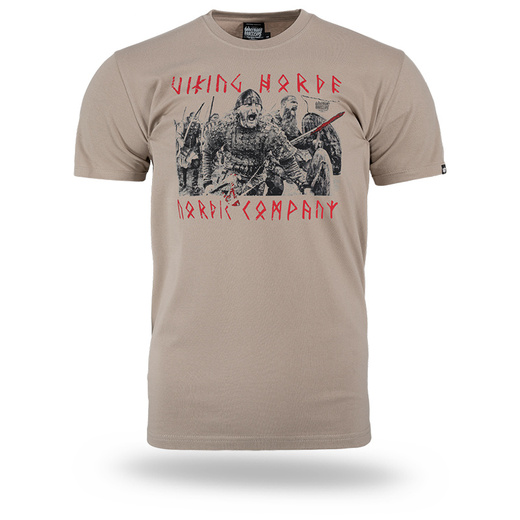 T-shirt Dobermans Aggressive &quot;Horde Of Vikings&quot; TS343&quot; - Beige