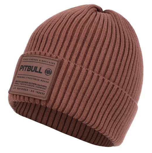 PIT BULL &quot;DOCK&quot; winter hat - brown