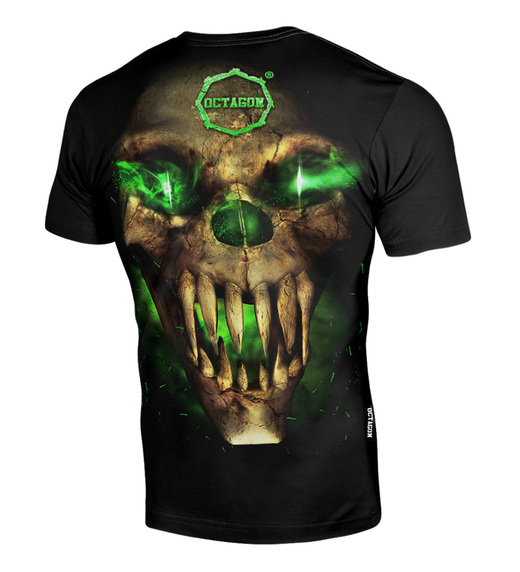 Octagon &quot;Green Demon&quot; T-shirt - black