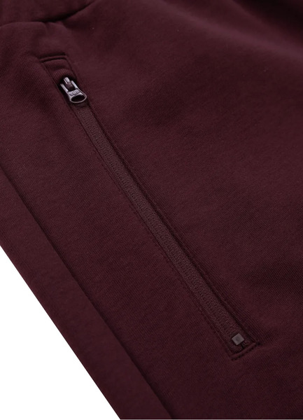 Men&#39;s sweatpants PIT BULL TRICOT CARSON - burgundy