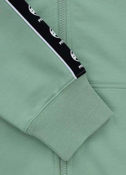 PIT BULL TAPE NUGGET Zip-up Hoodie - Mint