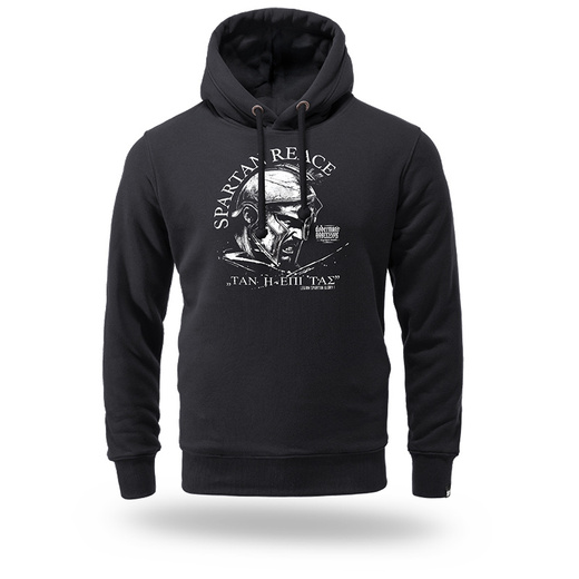 Dobermans Aggressive Hoodie &quot;SPARTAN REACE BK374A&quot; - Black