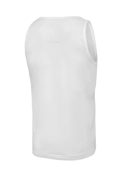 PIT BULL &quot;San Diego&quot; Slim Fit Lycra Tank Top - white