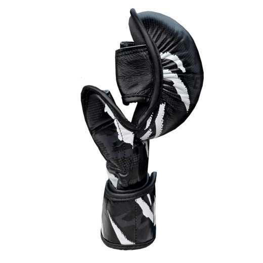 Extreme Hobby MMA Leather Sparring Gloves &quot;BLACK PANTHER&quot; 