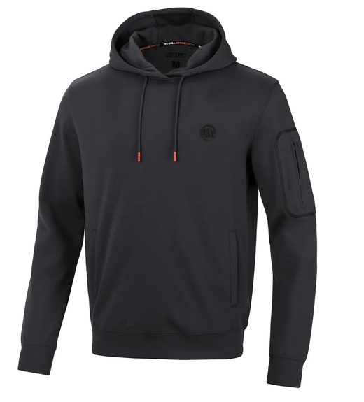 Pit Bull Explorer Men&#39;s Hoodie - Graphite 