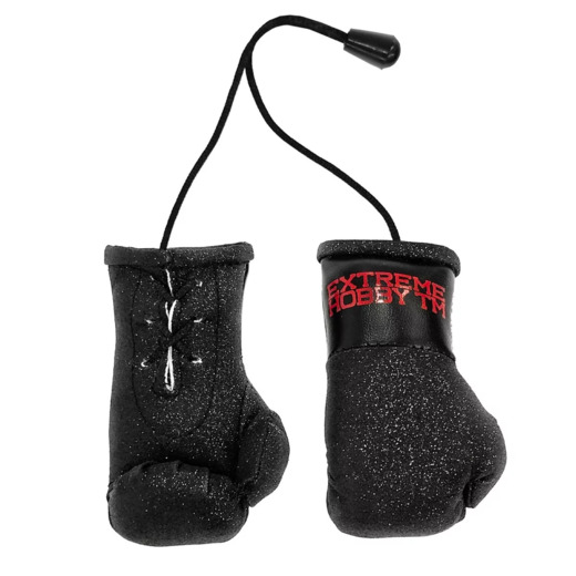 Extreme Hobby BLOCK boxing glove pendant - black