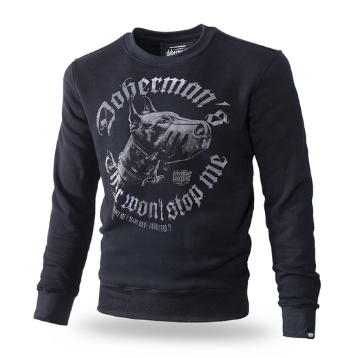 Dobermans Aggressive &quot;Dangerous BC242&quot; sweatshirt - black