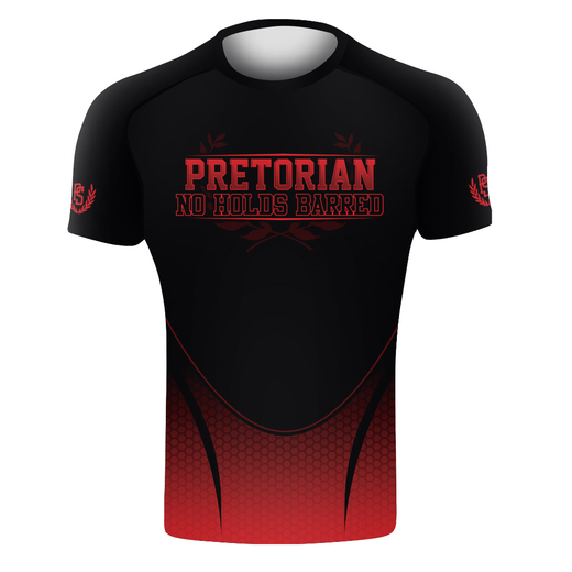 Rashguard short sleeve Pretorian &quot;No Holds Barred&quot;