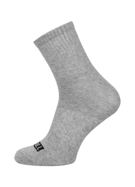 High Ankle Pitbull Thin 3-pack socks - black