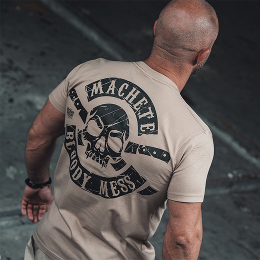 T-shirt Dobermans Aggressive &quot;MACHETE&quot; TS295D - navy blue