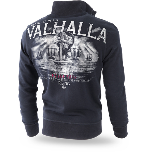 Dobermans Aggressive &quot;Valhalla BCZ204&quot; zipped sweatshirt - black